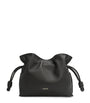 LOEWE Black Mini Leather Flamenco Purse