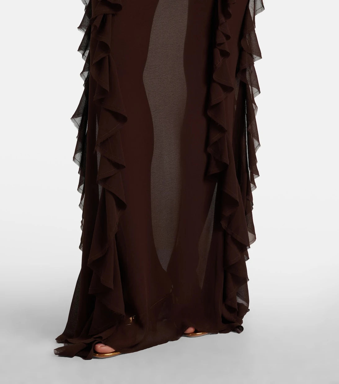 Bananhot - Ora ruffled maxi skirt