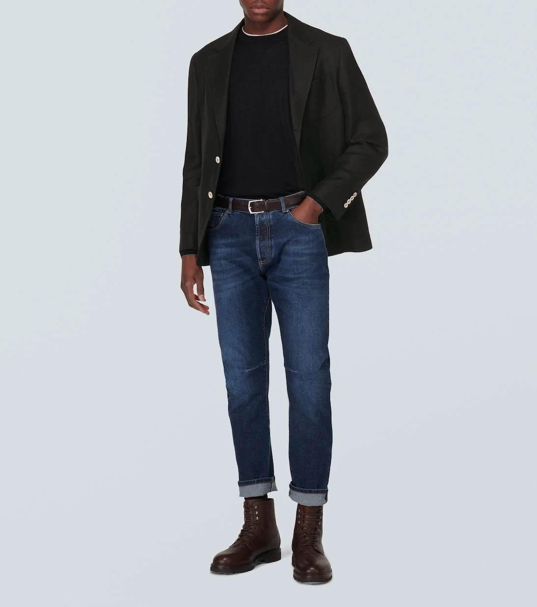 Brunello Cucinelli - Linen, wool, and silk blazer