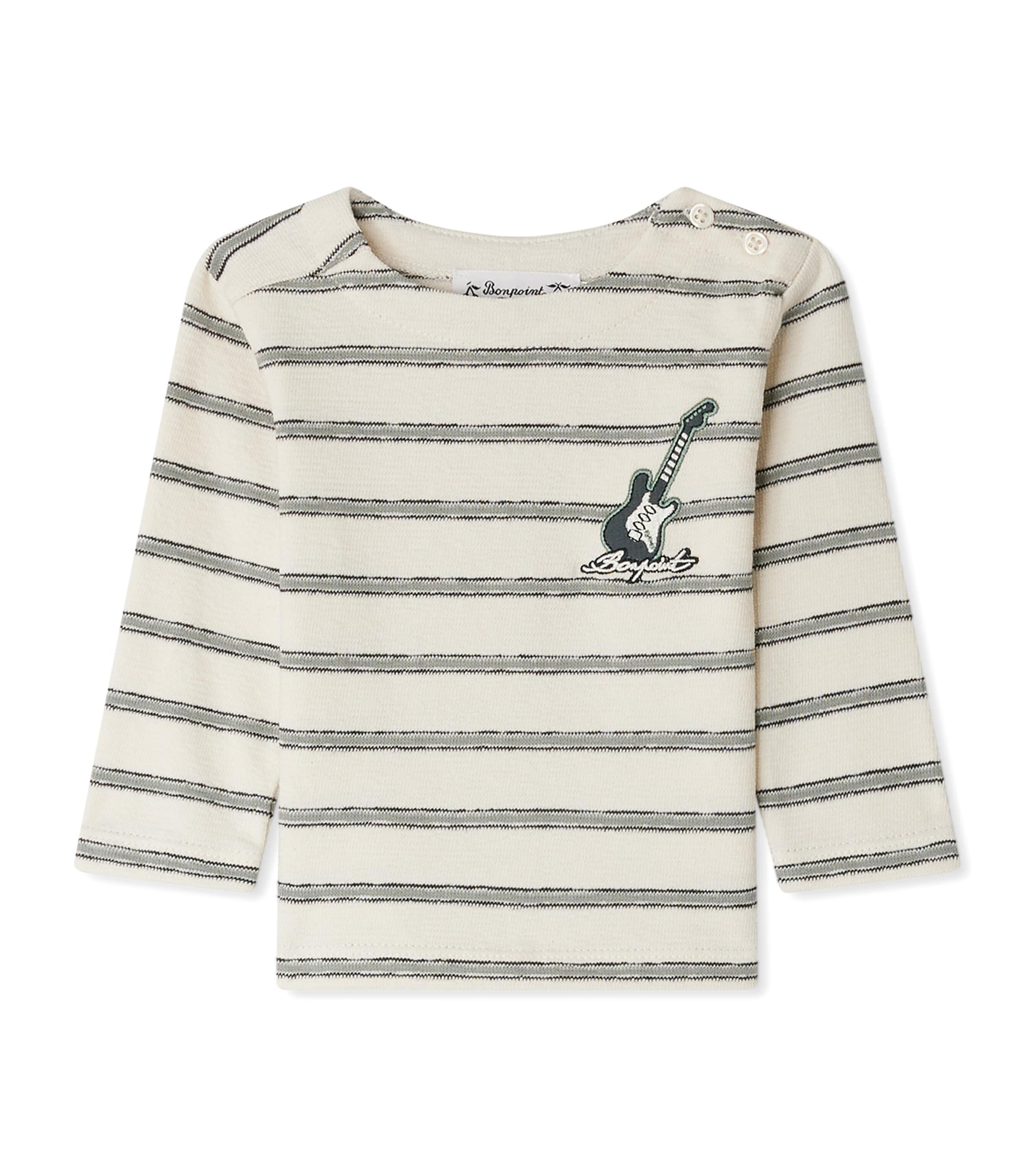 Cotton Guitar Long-Sleeve T-Shirt (6-18 Months)