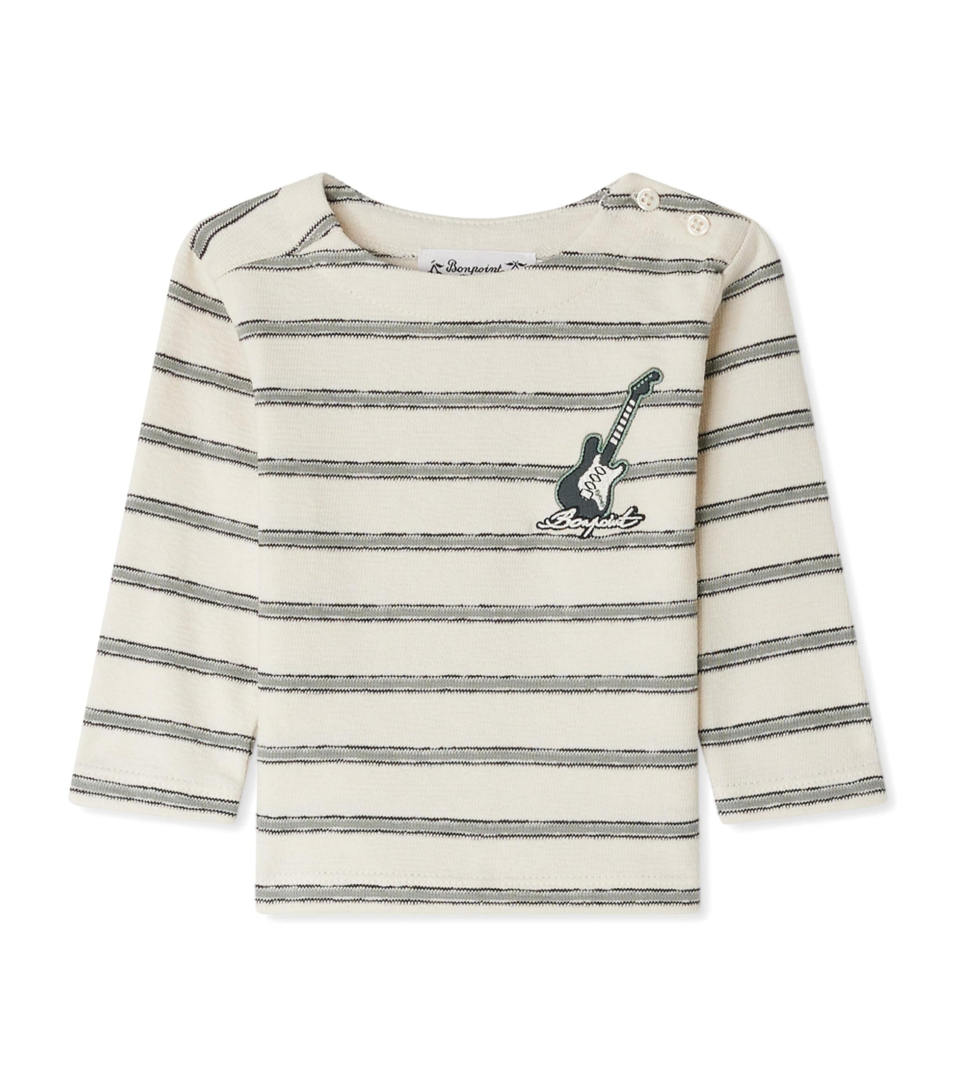 Cotton Guitar Long-Sleeve T-Shirt (6-18 Months)