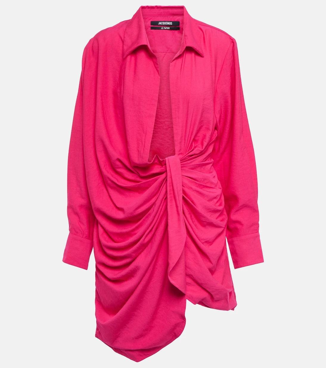 Jacquemus - La Robe Bahia tie-detail minidress