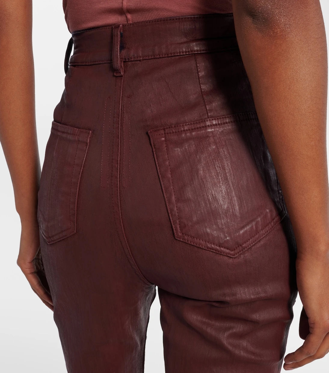 Rick Owens - Bolan high-rise bootcut jeans