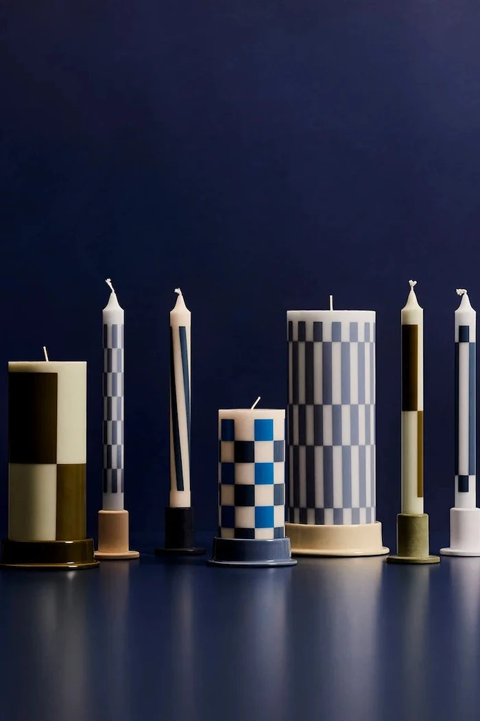 HAY Column Candle Dekoratif Mum 20 x 7,8 x 7,8 cm