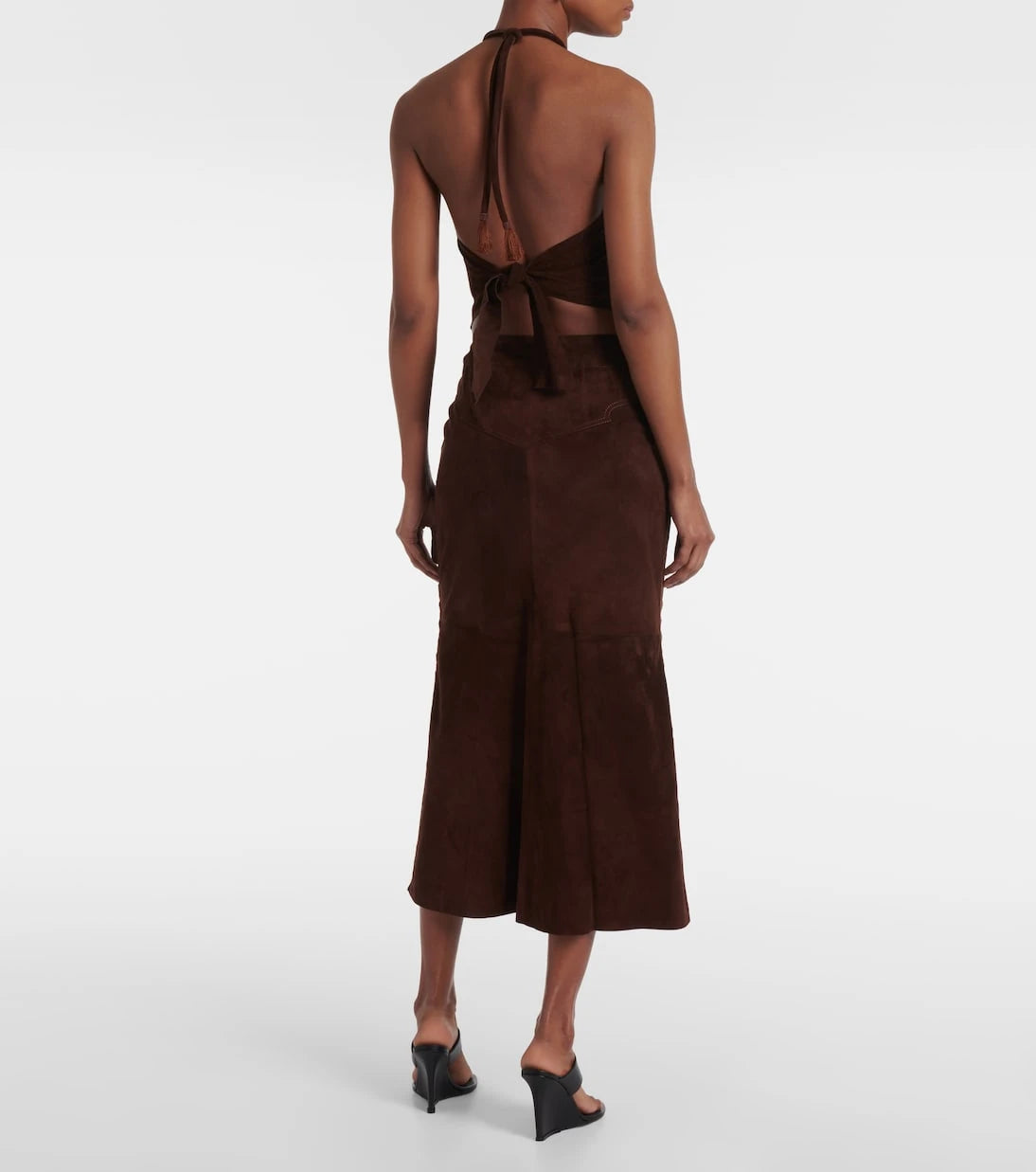 Johanna Ortiz - Knot-detail leather top