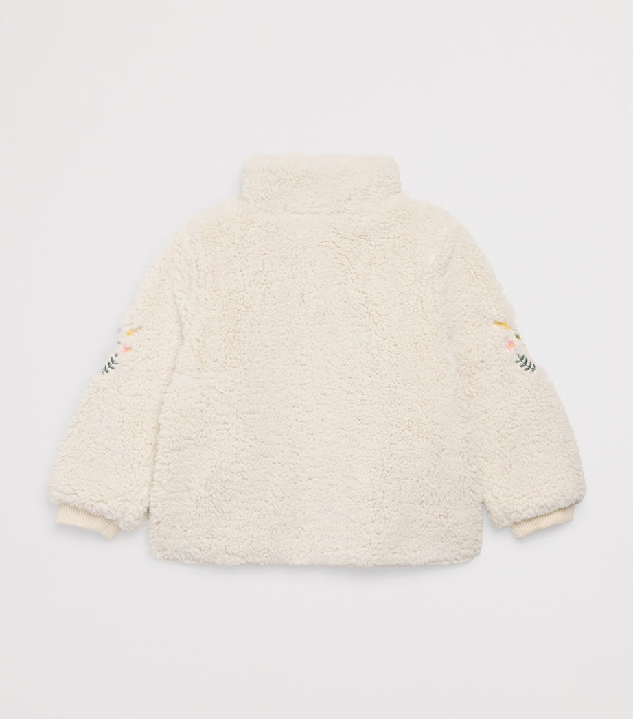 Sherpa Embroidered Rosinna Coat (4-12 Years)