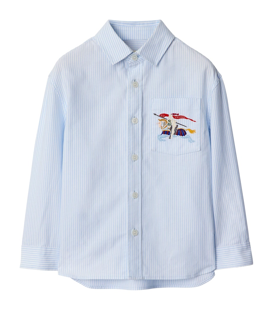 Burberry Kids Stripe EKD Oxford Shirt (3-12 Years)