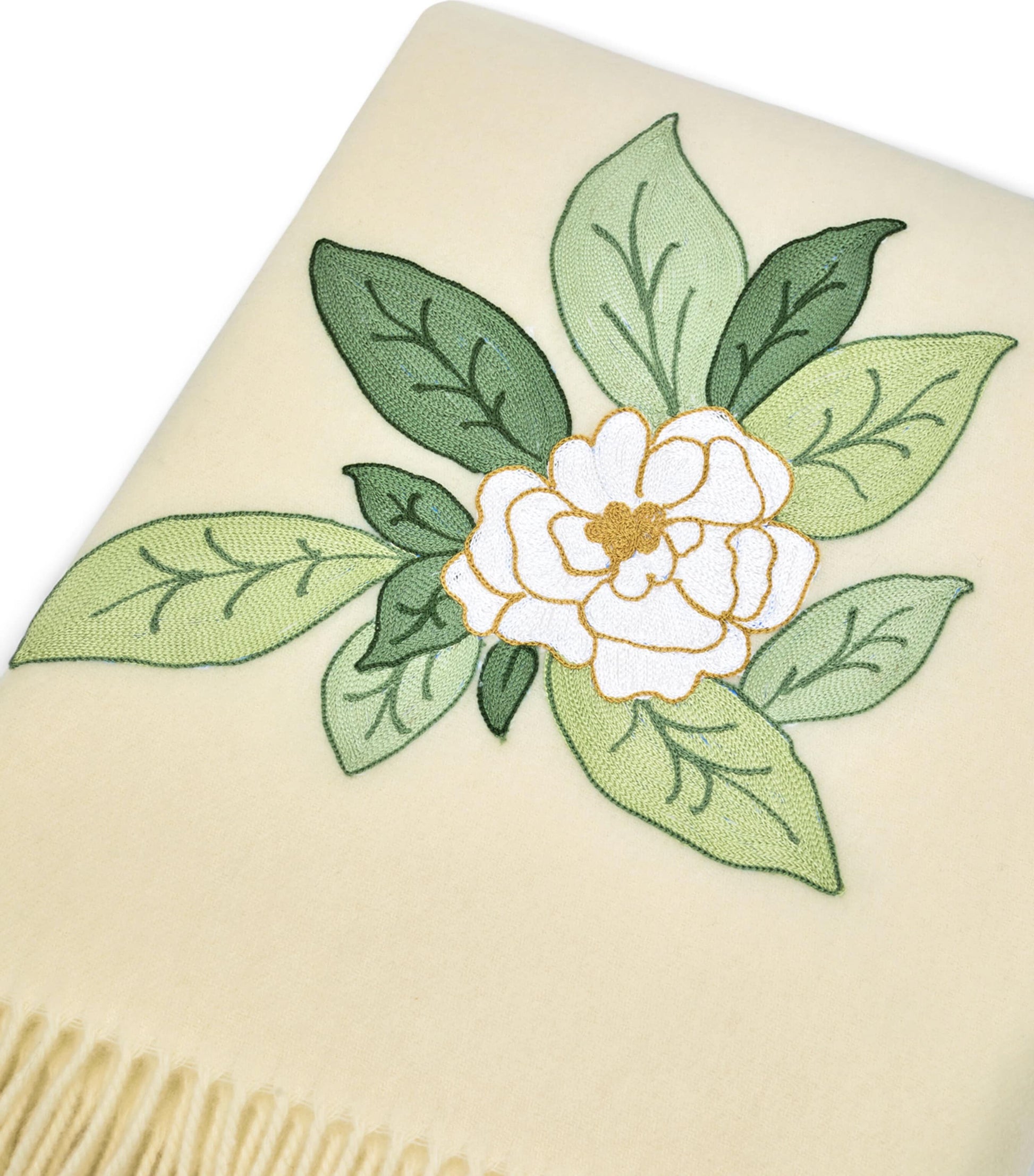 Virgin Wool Camelia Throw (132cm × 159cm)