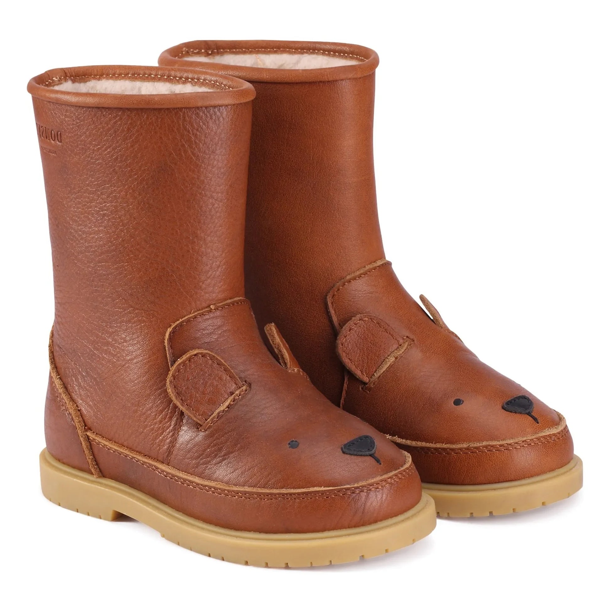 Donsje - Wadudu Fur Lined Boots  | Brown