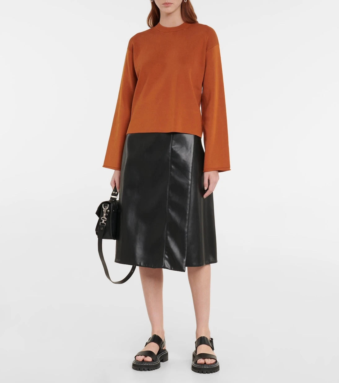 Proenza Schouler - سويتر من الحرير والقطن