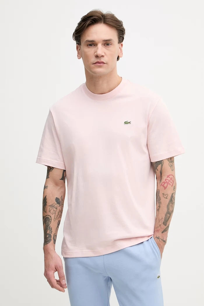 Lacoste basic erkek pamuklu tişört