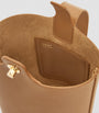 LOEWE Brown Mini Leather Pebble Bucket Bag