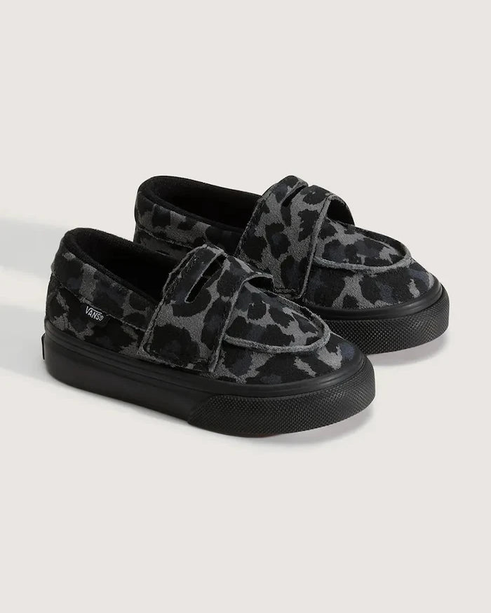 Vans çocuk süet loafer Loafer 53 LEOPARD