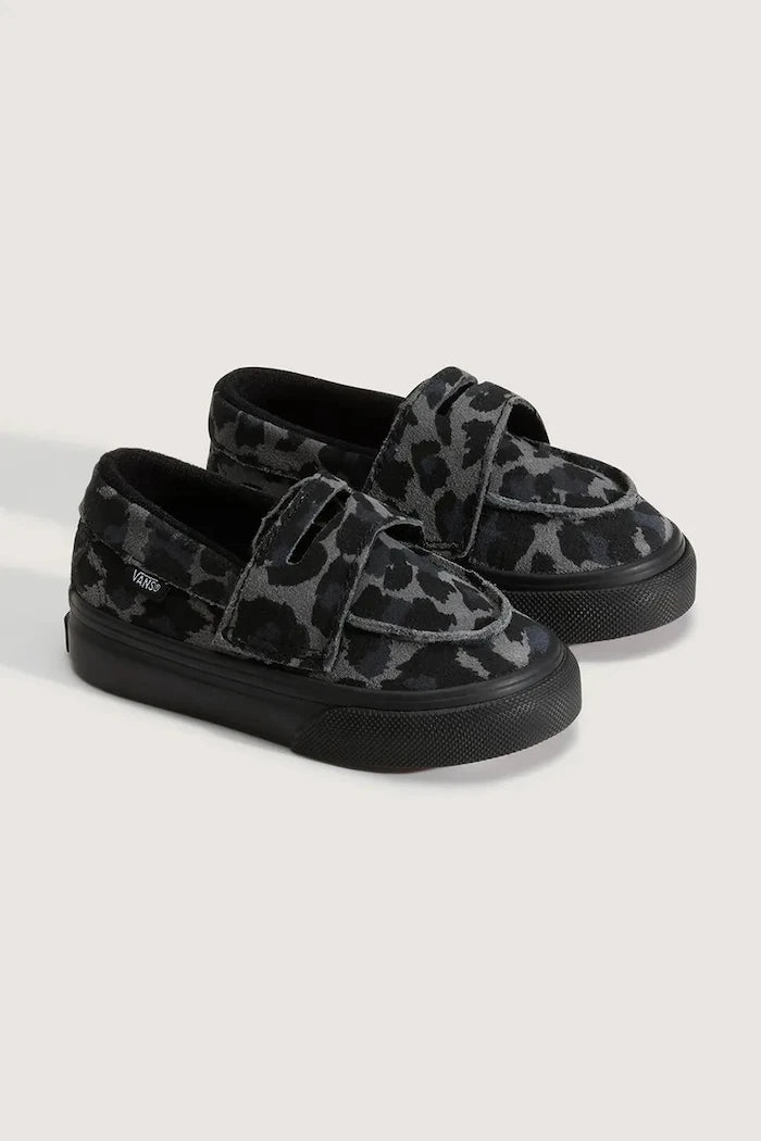 Vans çocuk süet loafer Loafer 53 LEOPARD