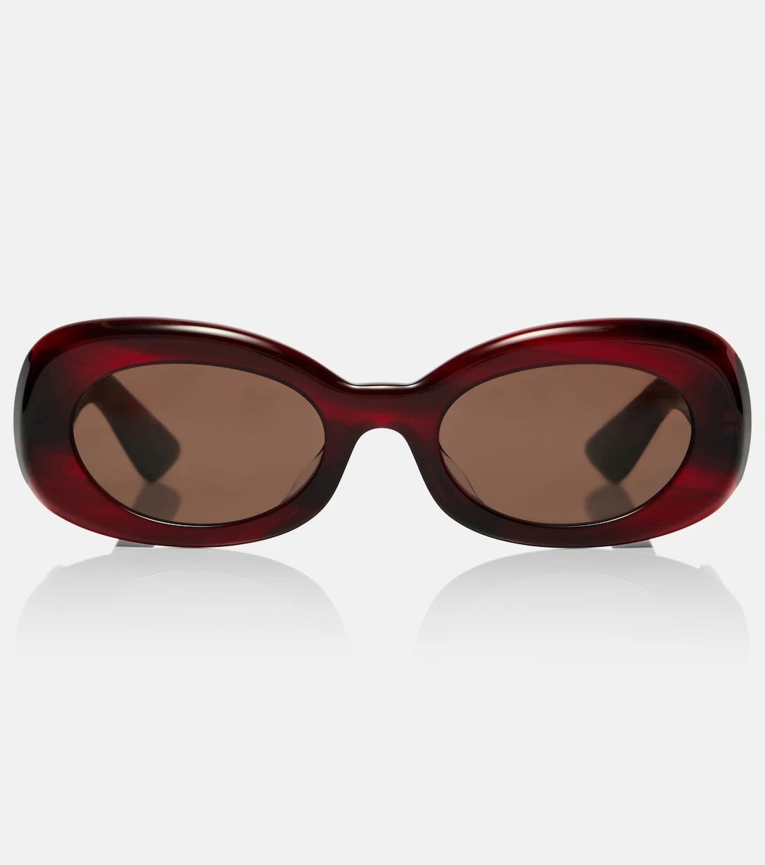 Khaite - x Oliver Peoples 1992C oval sunglasses