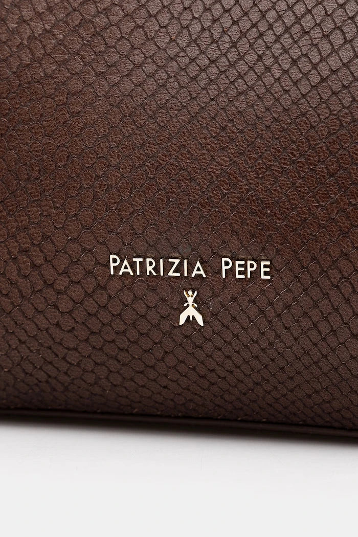 Patrizia Pepe чанта дамска от кожа