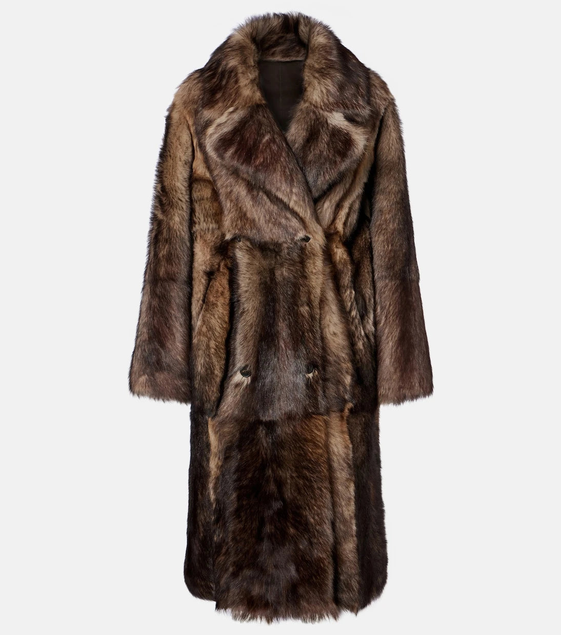 Yves Salomon - Reversible shearling and leather coat