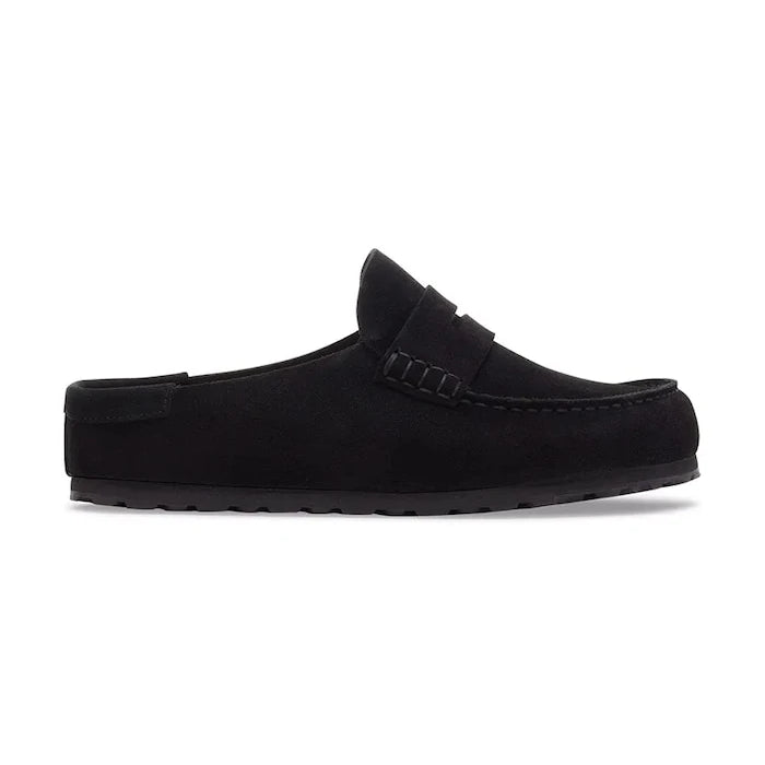 Birkenstock kadın süet terlik sabo Naples Wrapped Suede Leather