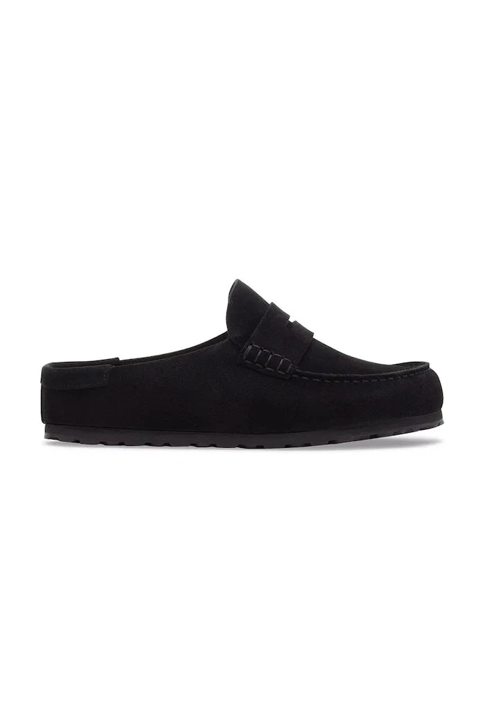 Birkenstock kadın süet terlik sabo Naples Wrapped Suede Leather