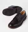 Brunello Cucinelli Burnished Calfskin Derby Shoes