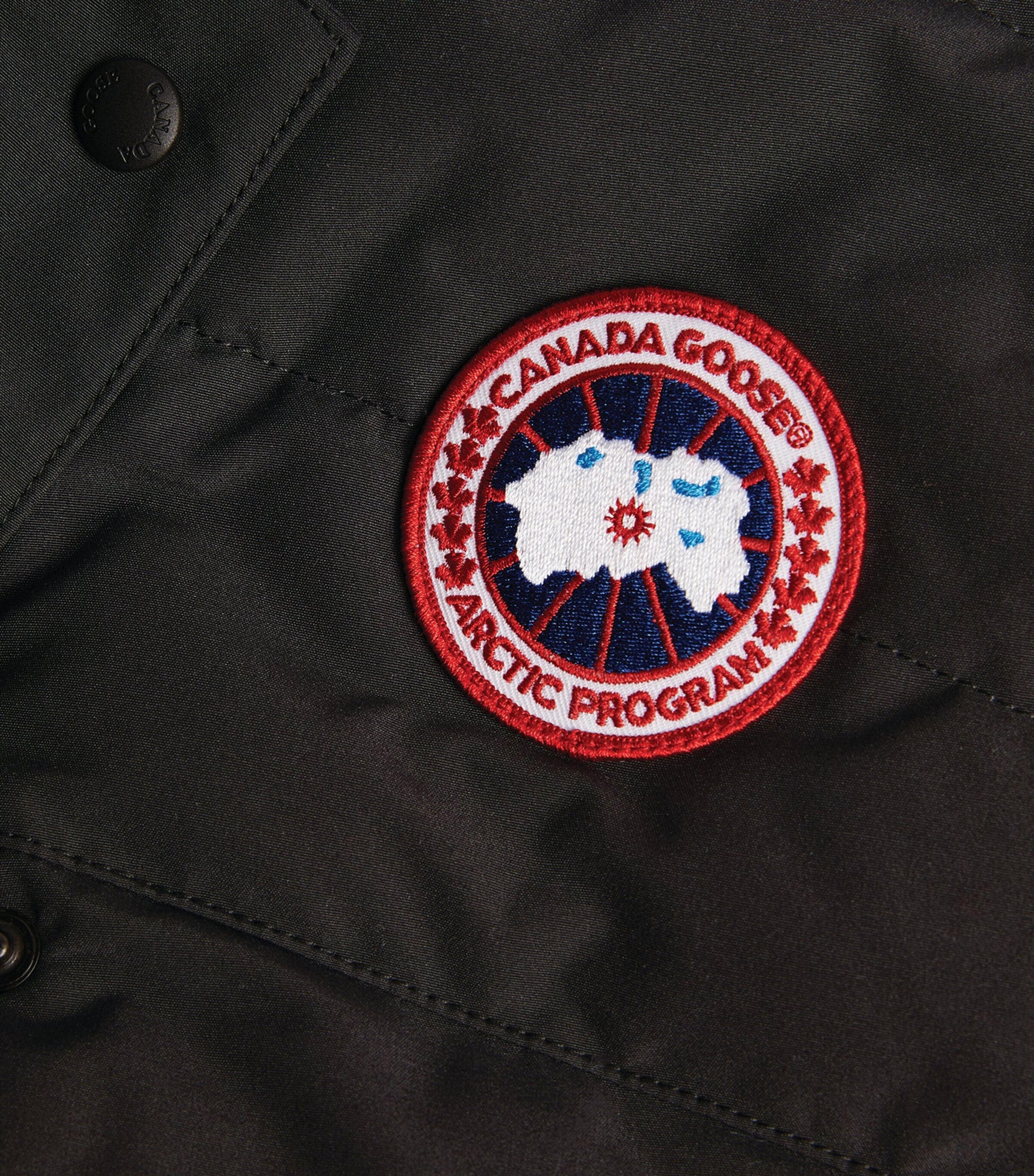 Canada Goose Black Down-Filled Padded Freestyle Gilet