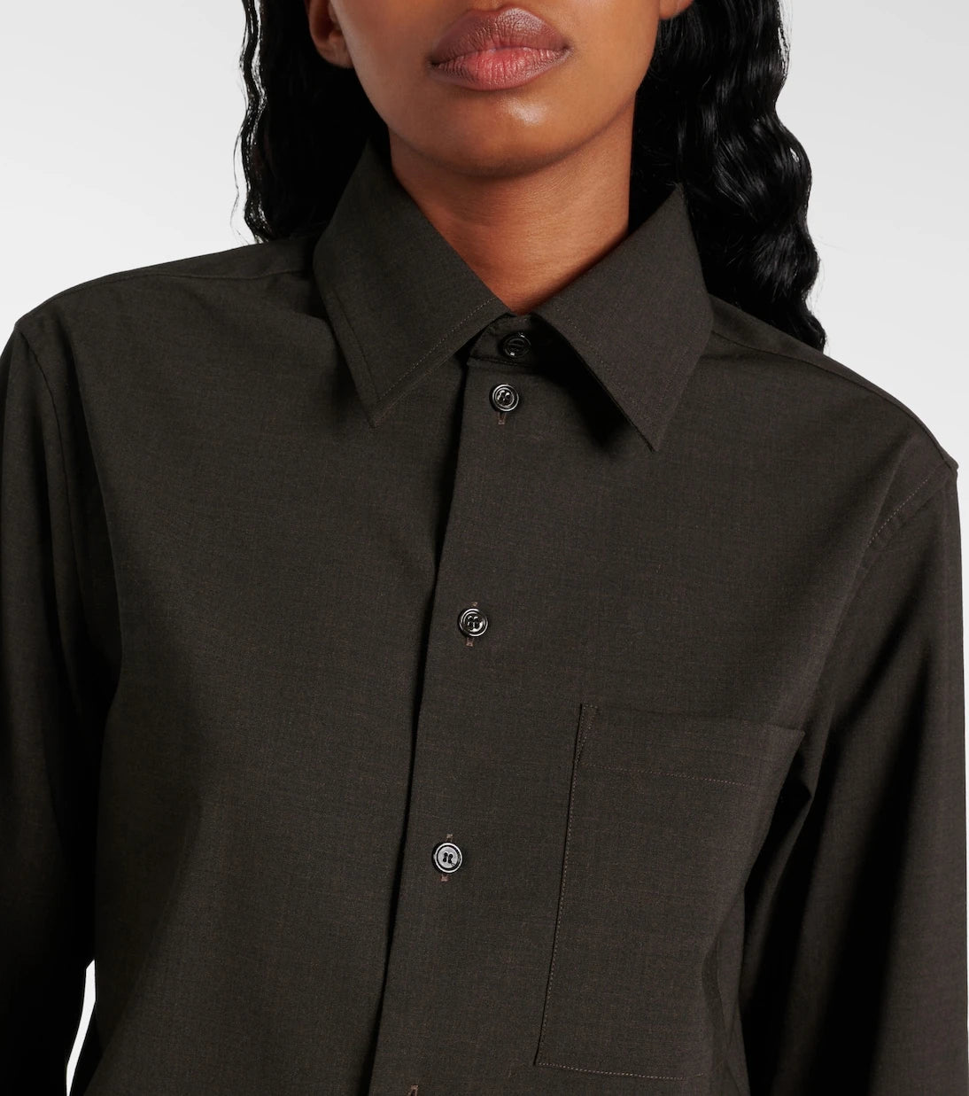 Burberry - Wool-blend shirt