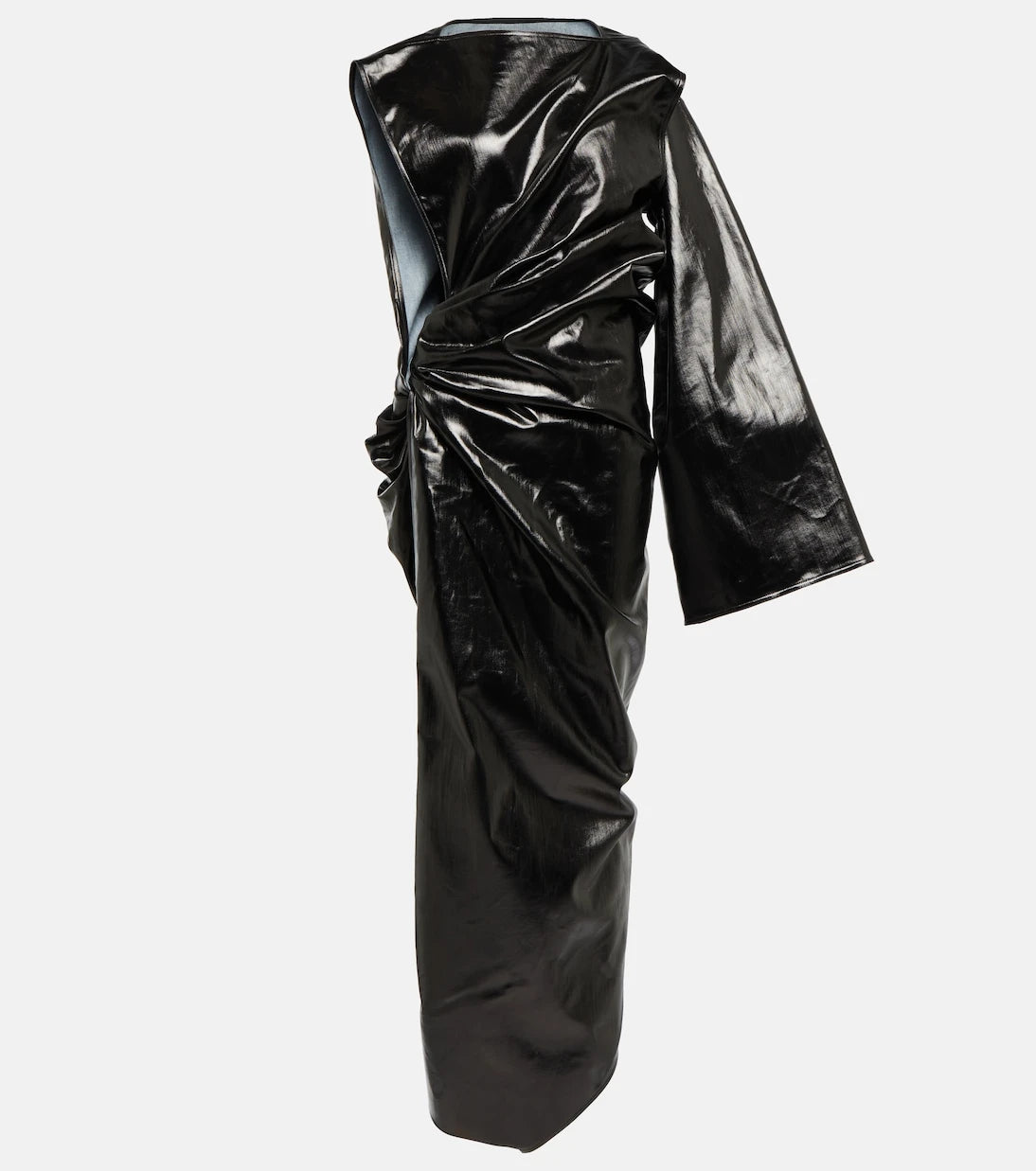 Rick Owens - Asymmetrical denim gown
