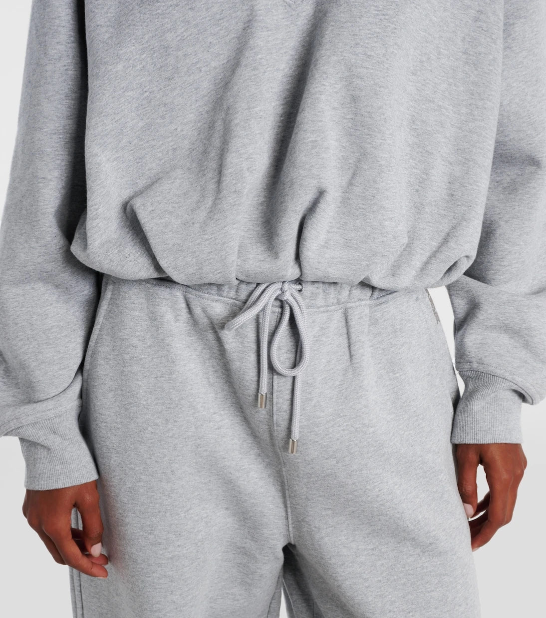 Sportmax - Colleg cotton-blend jersey sweatshirt