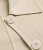 Beige Wool-Silk Gerrard Jacket