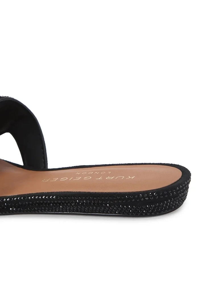 Kurt Geiger London Kadın Düz Taban Terlik Eagle Cut Out Flat Sdl