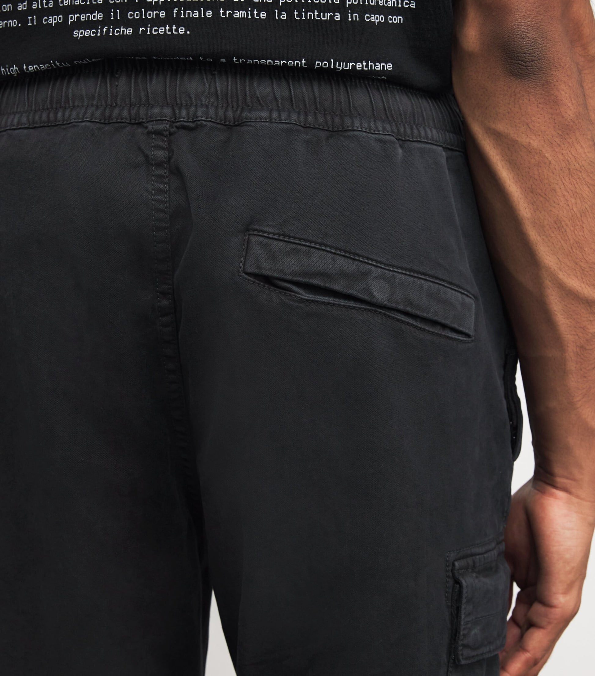 Stretch-Cotton Cargo Trousers