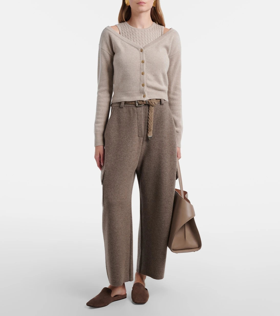 Lisa Yang - Iora cable-knit cashmere tank top