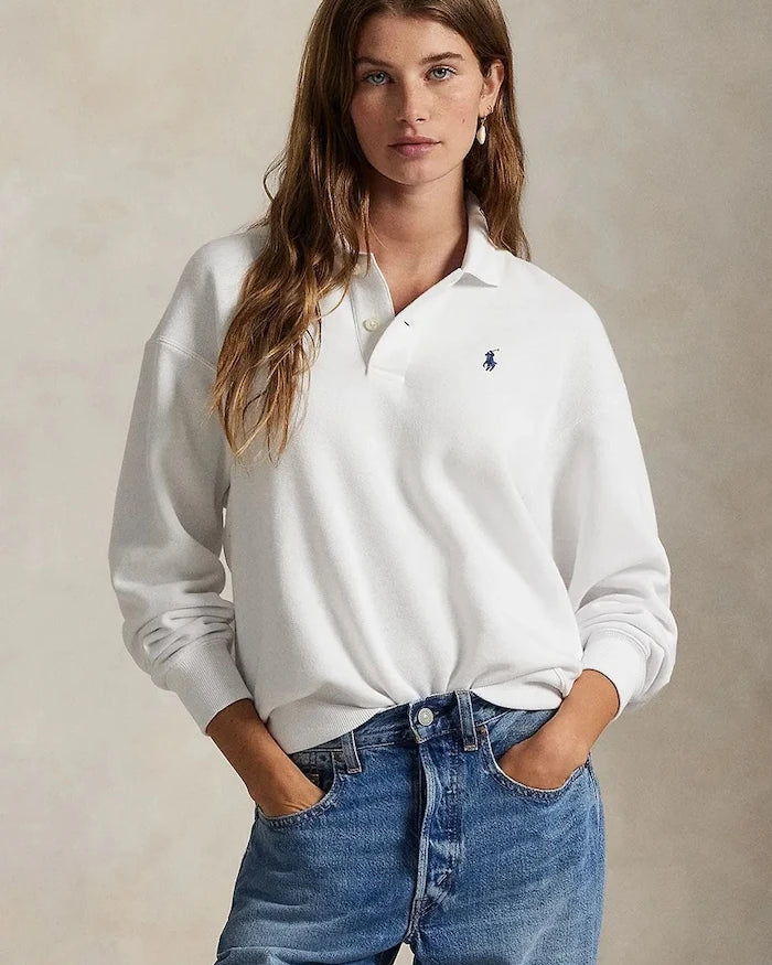 Polo Ralph Lauren pamuklu kadın sweatshirt