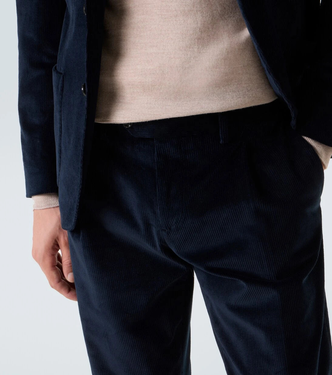 Lardini - Cotton corduroy pants