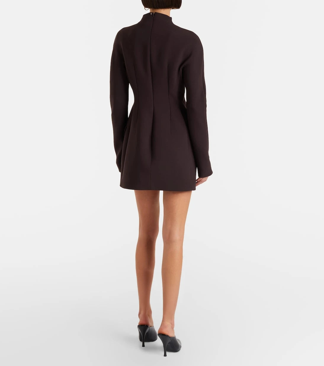 Sportmax - Peplum gabardine minidress