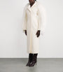 Virgin Wool Boa Coat 110 OFF-WHITE