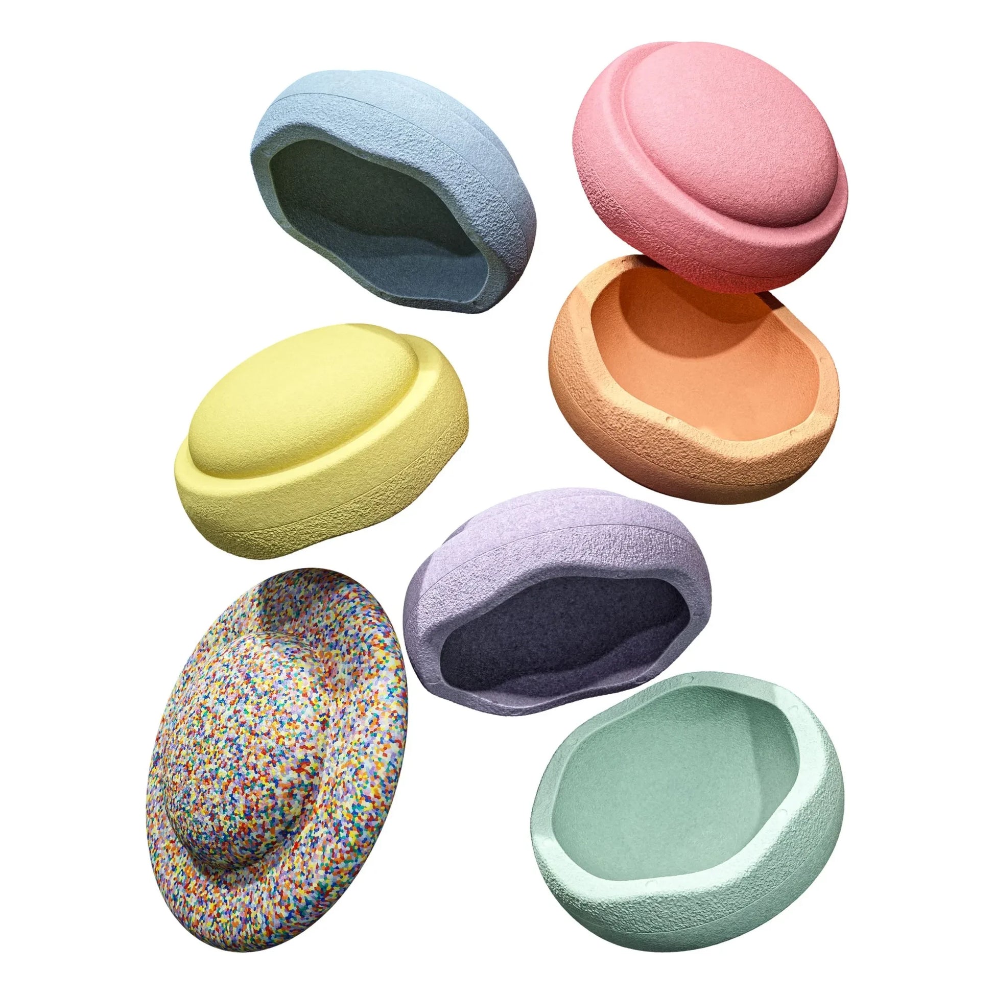 Stapelstein - Rainbow Set pastel | Pastel