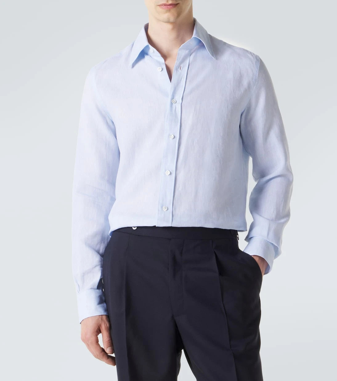 Thom Sweeney - قميص كتان