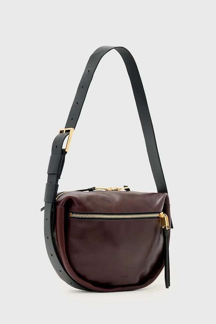 Кожена чанта AllSaints