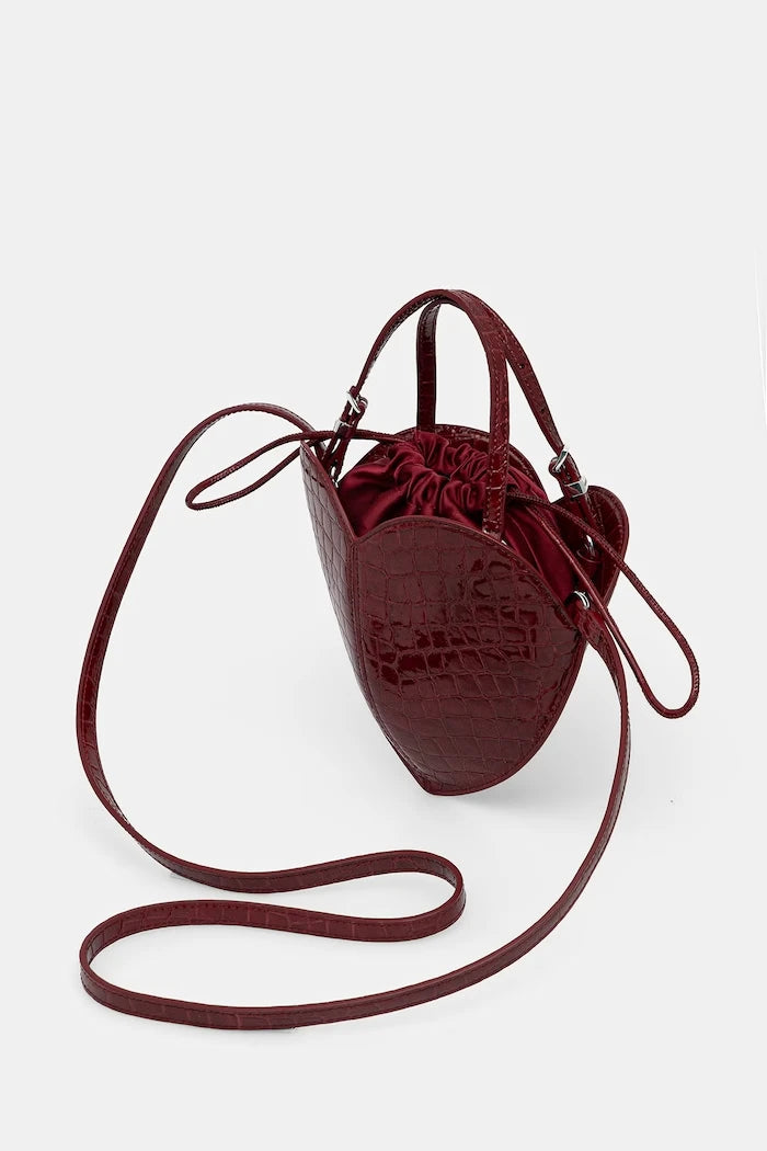 Rotate чанта crossbody дамска от кожа