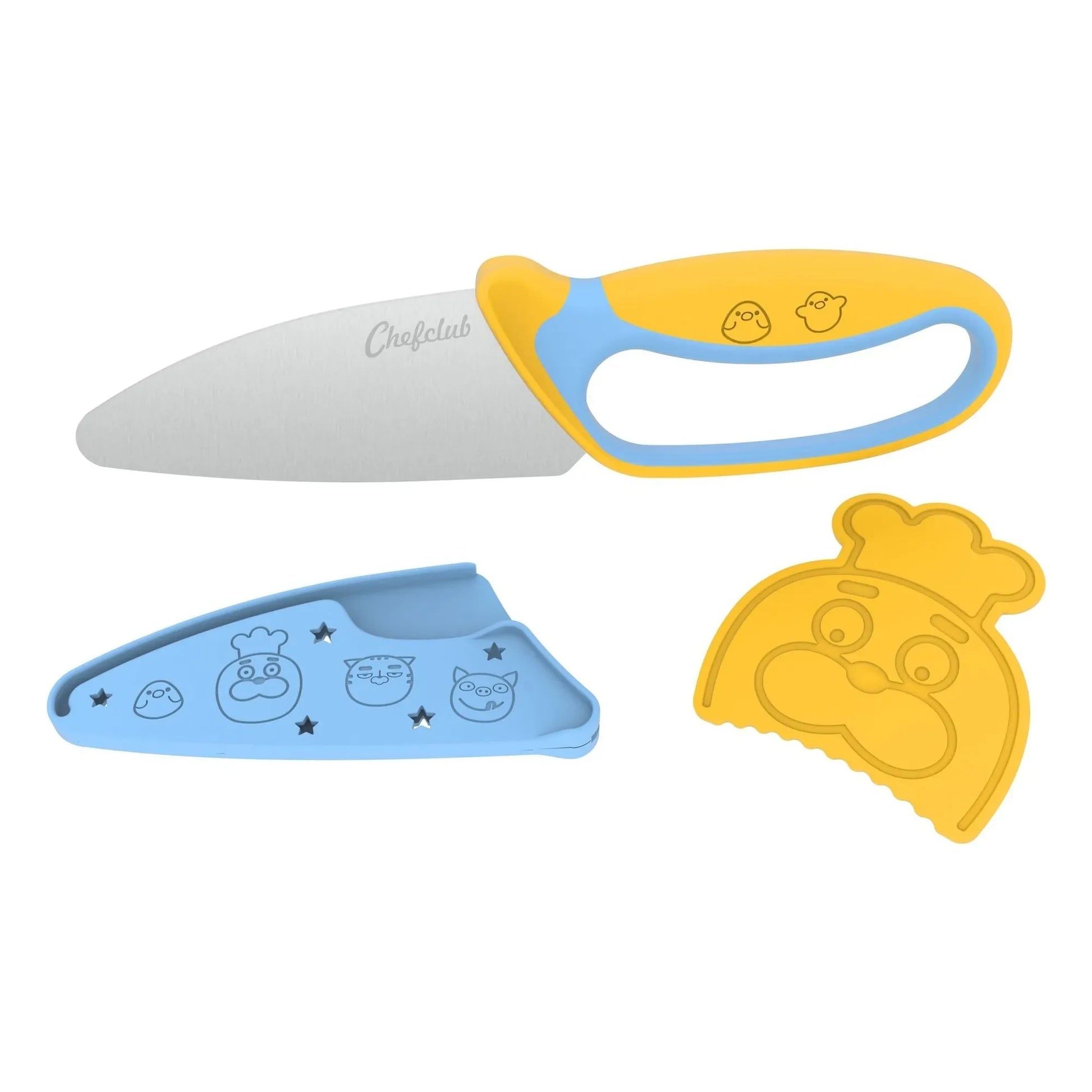 Chefclub - Peeler and knife kit | Yellow
