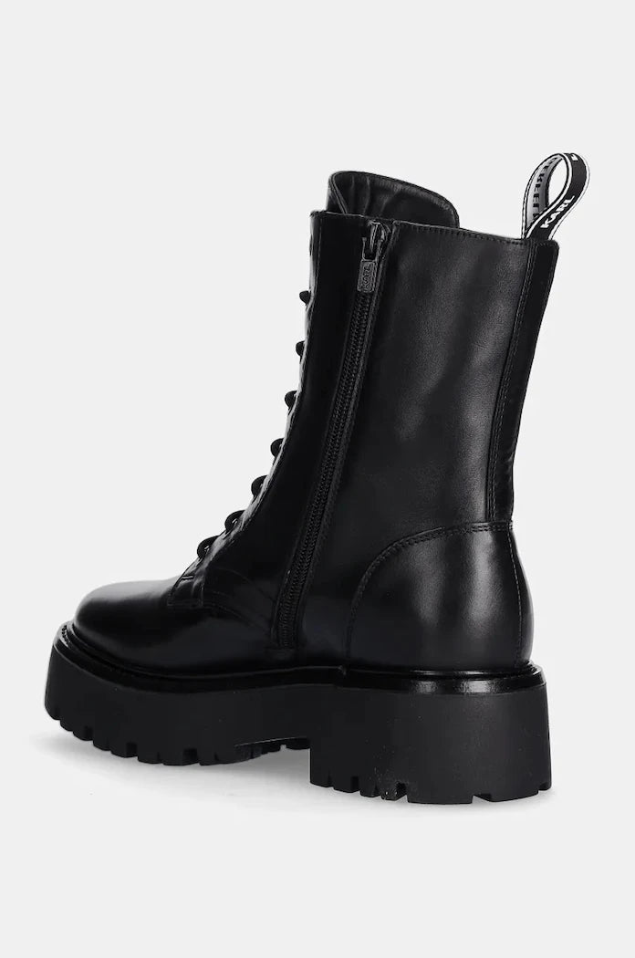 Karl Lagerfeld BURLY BIKER Deri Botlar