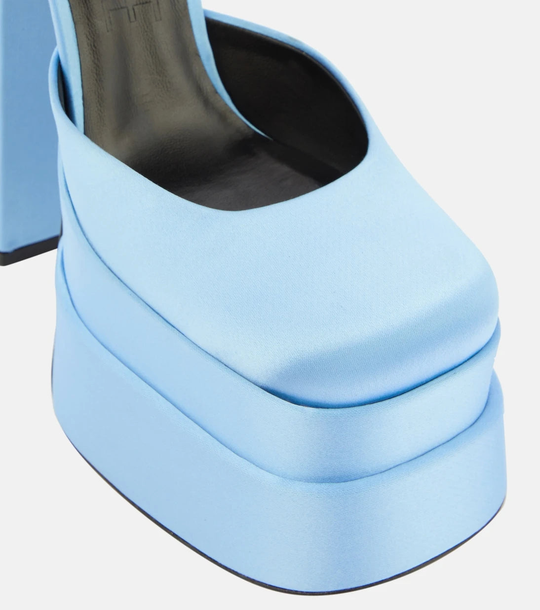 Versace - Medusa Aevitas saten platform topuklu ayakkabı