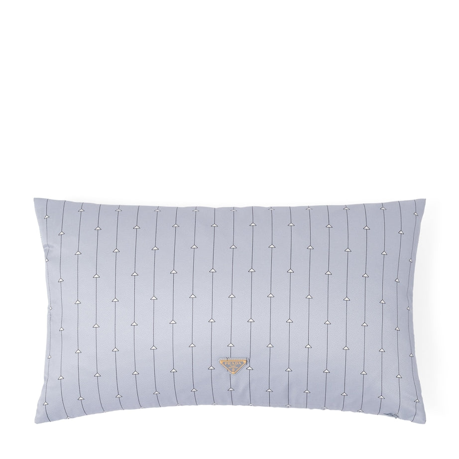 Twill Triangle Stripe Pillow (50cm x 30cm)