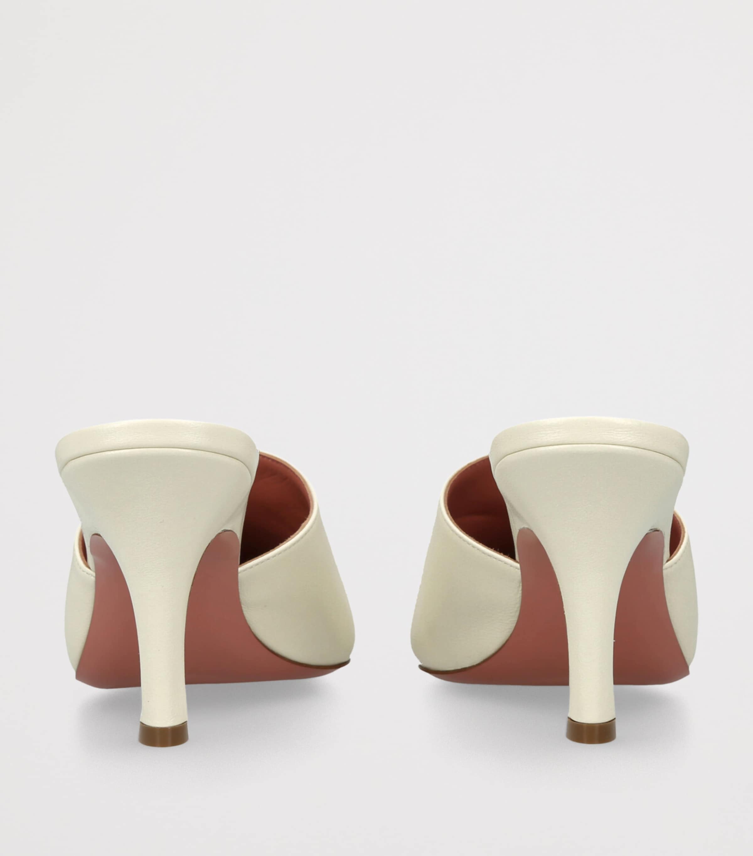 Leather Jamie Heeled Mules 80