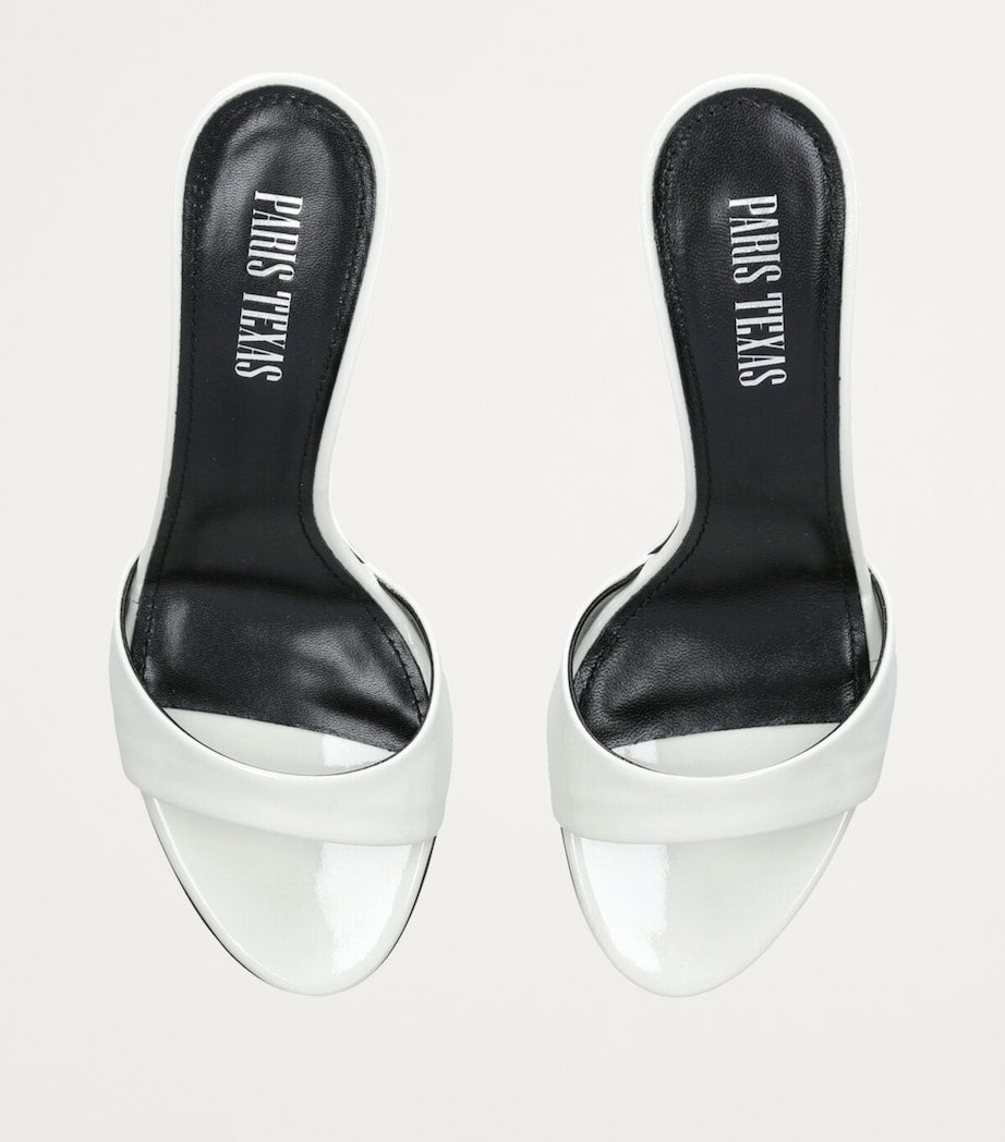 Patent Leather Lidia Mules 70