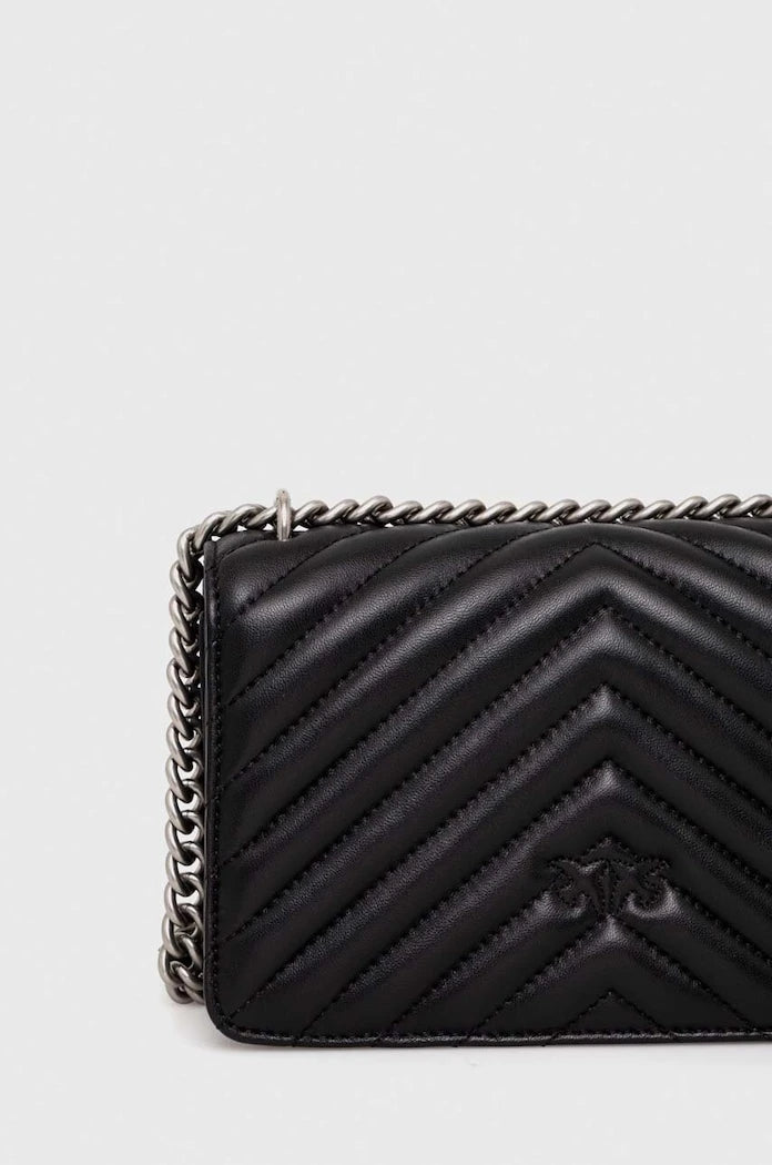 Pinko kadın deri crossbody çanta