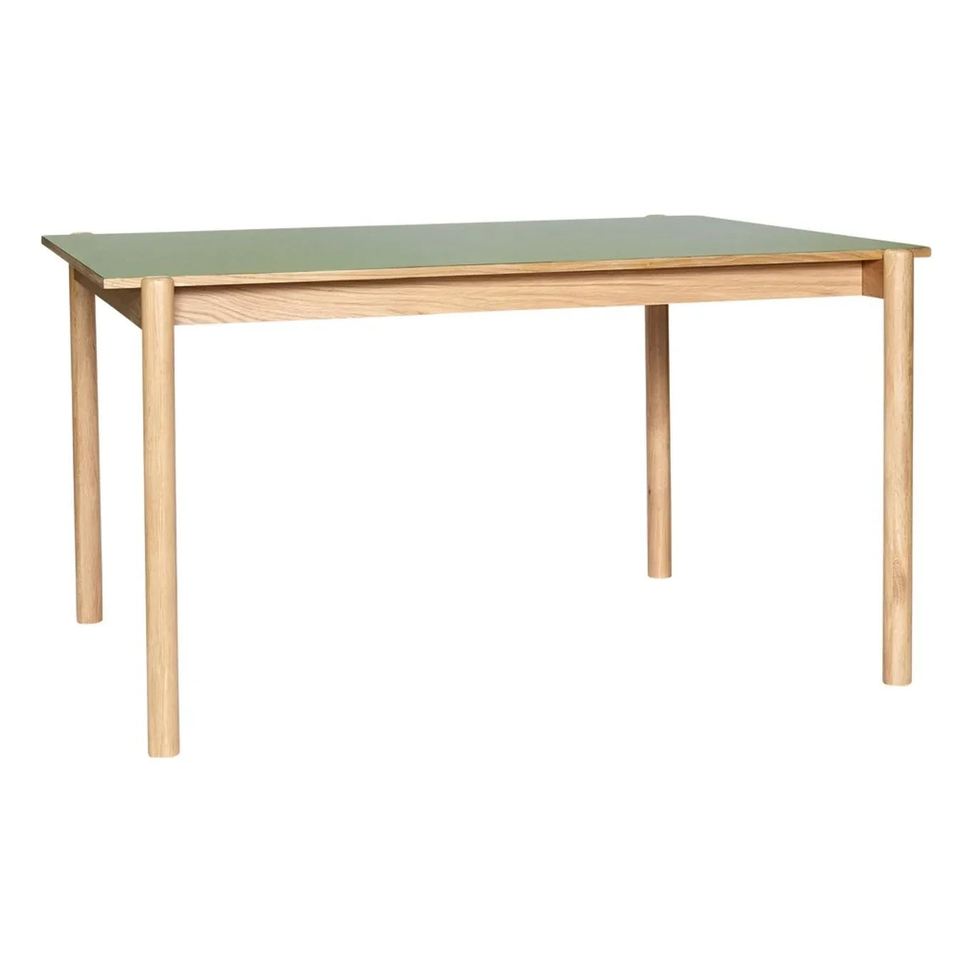 Hübsch - Oblique oak desk | Olive