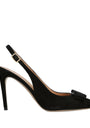 Salvatore Ferragamo Suede Vibily Slingback Pumps 95