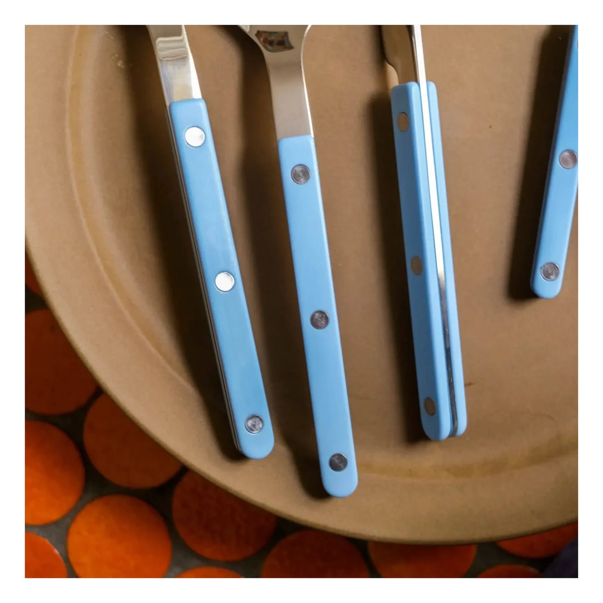 Sabre - Cutlery - Set of 4 | Light Blue